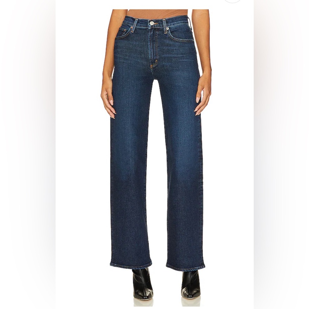 Agolde size 28 Harper Mid Rise Wide Straight in Formation